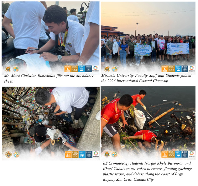 250 MU Volunteers Participate in the International Coastal Cleanup 2026